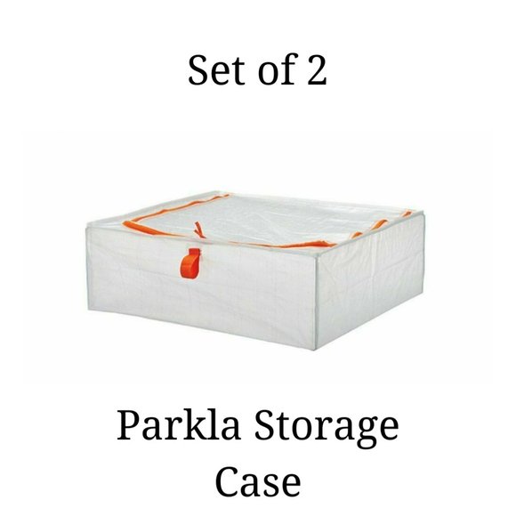 IKEA Storage & Organization Set Of 2 Parkla Ikea Storage Zippered